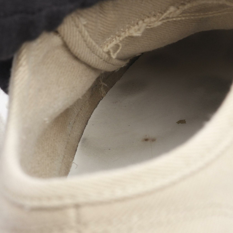 Miu Miu 標誌運動鞋，織品/橡膠材質，米白色，39碼，二手女款-7