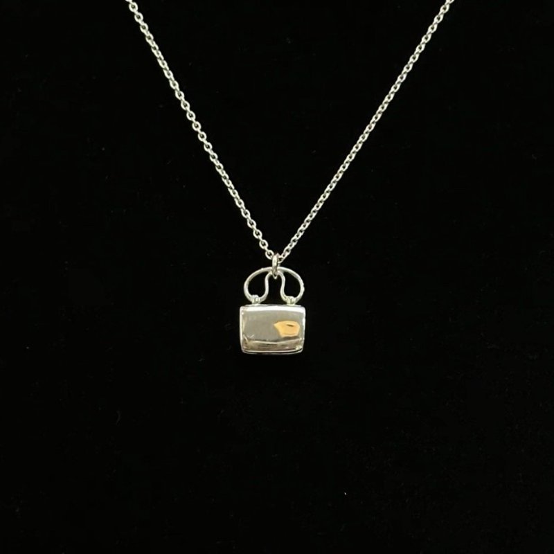 HERMES 白金康康滿鑽項鍊鏈長38cm 98新配件盒子-1