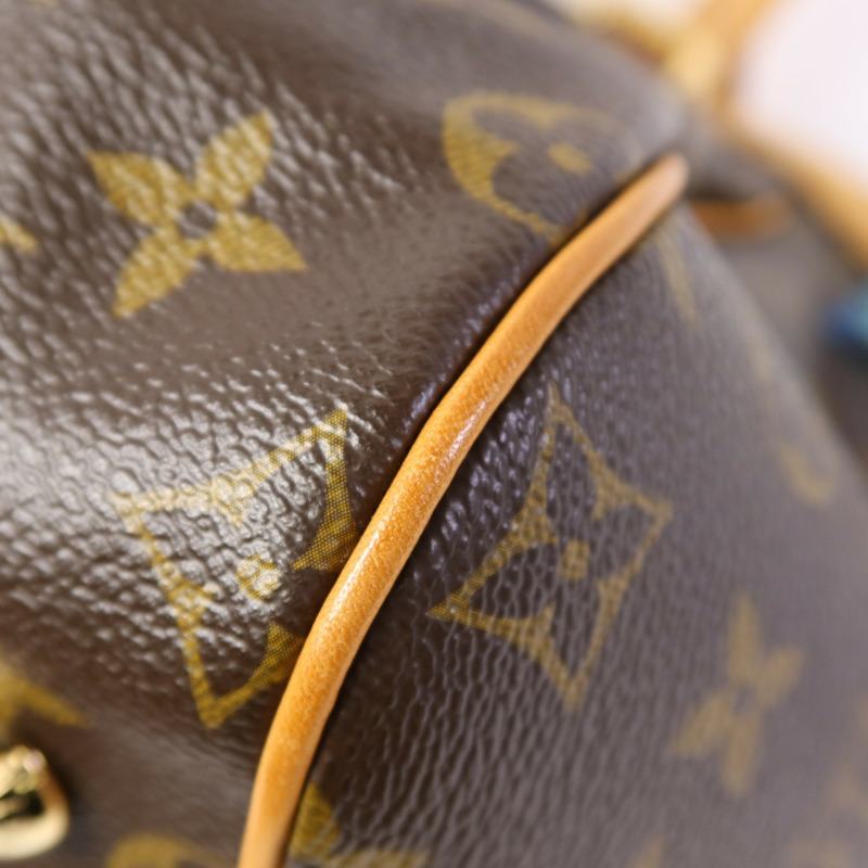 LOUIS VUITTON Monogram Tivoli GM金扣肩背袋-7