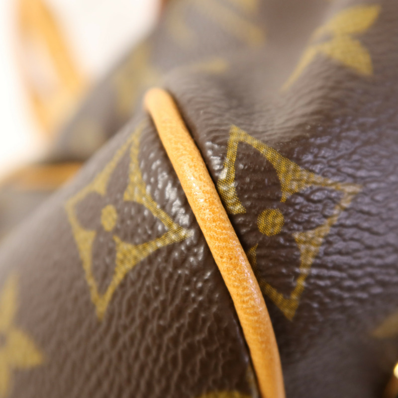 LOUIS VUITTON Monogram Tivoli GM金扣肩背袋-8