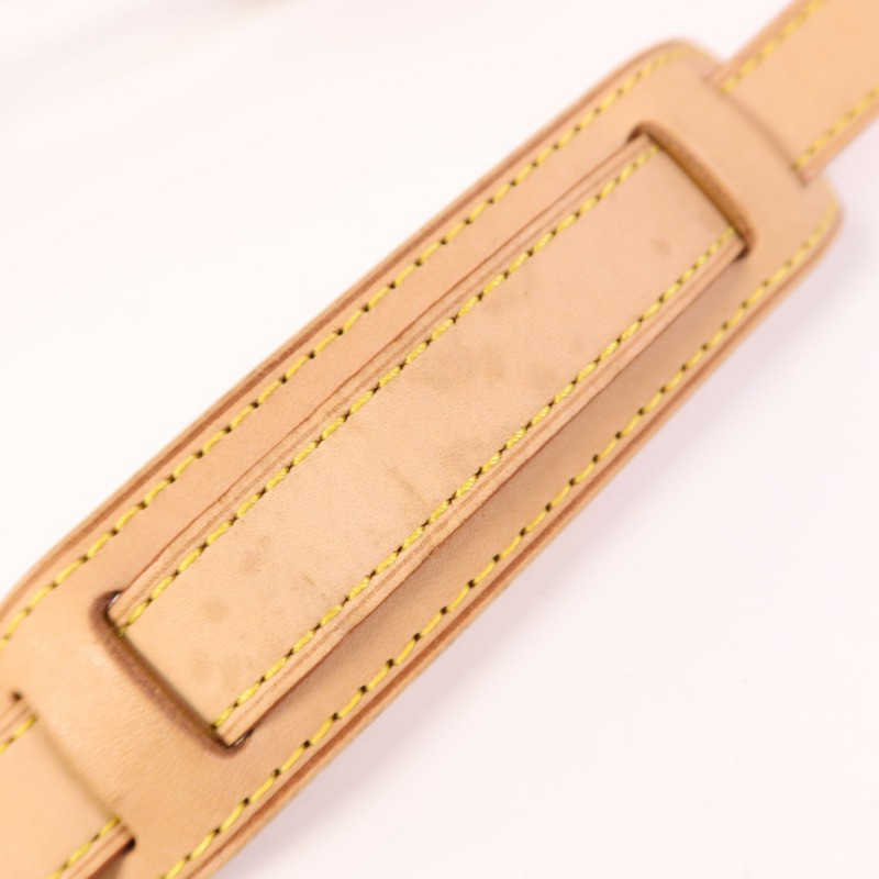 LOUIS VUITTON Monogram Saumur 30金扣肩背袋棕色-16