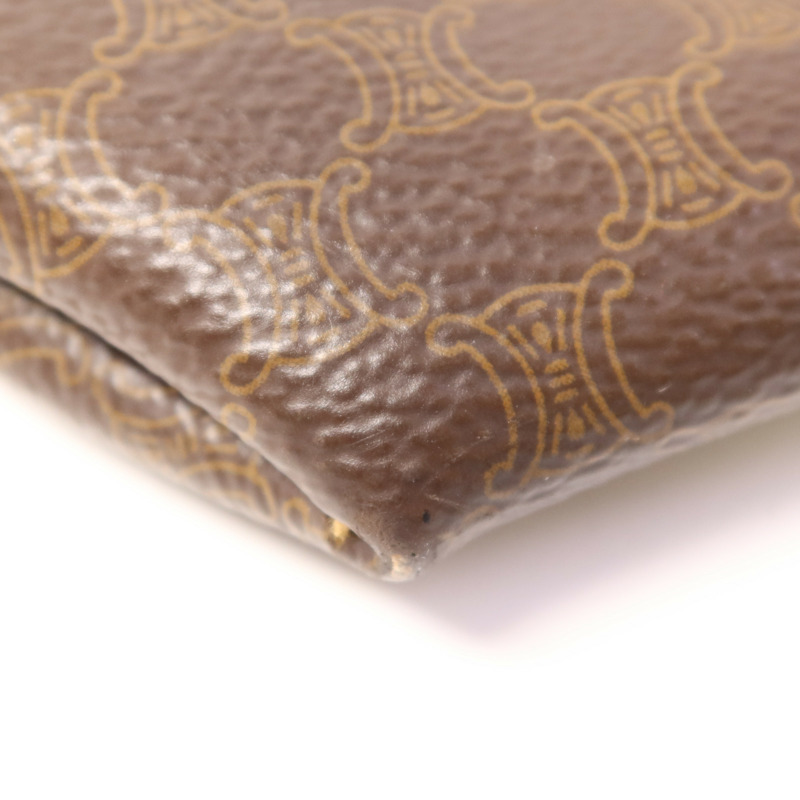 CELINE 塗層帆布Tote Bag金扣肩背袋-6