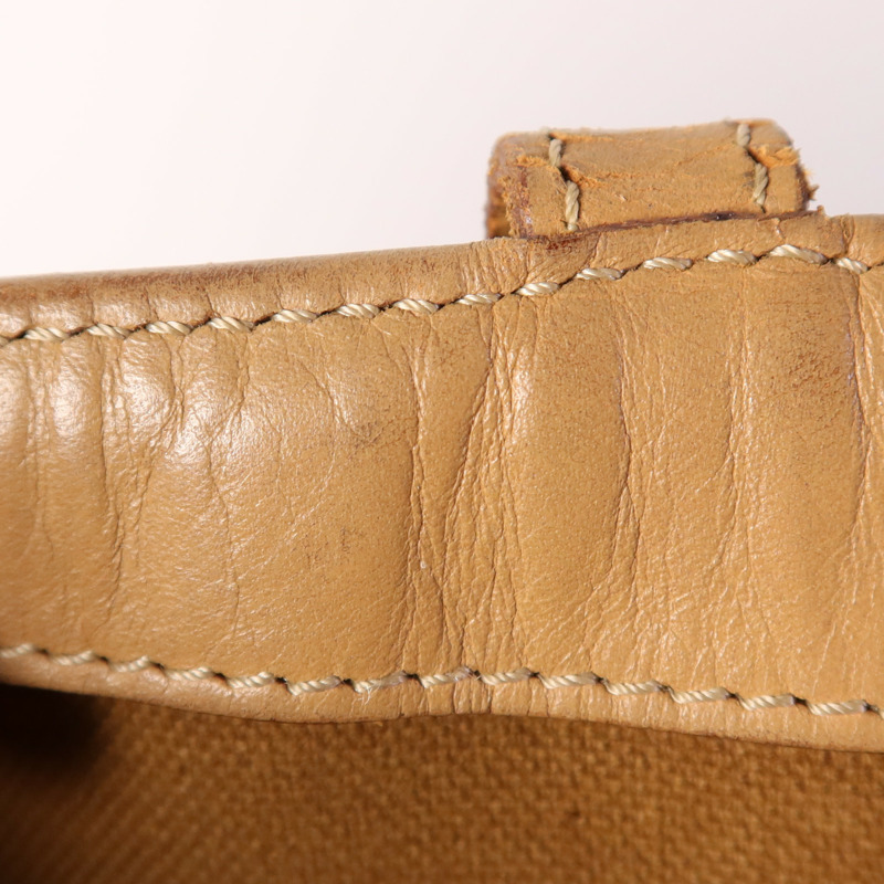 CELINE 塗層帆布Tote Bag金扣肩背袋-11