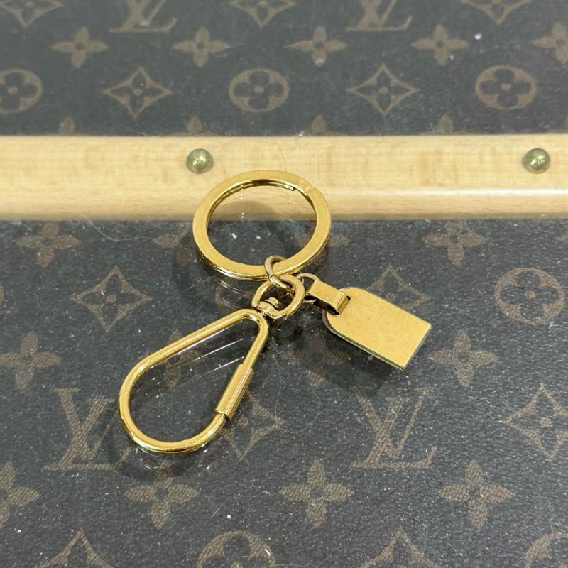 LV 金色鑰匙扣掛飾 98新配件盒子-2