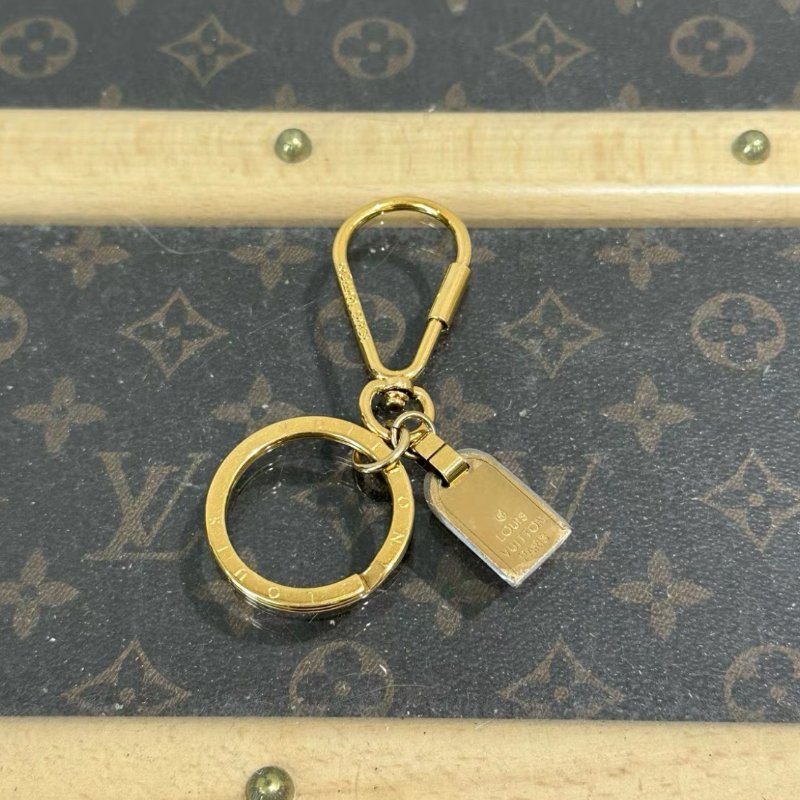 LV 金色鑰匙扣掛飾 98新配件盒子-4