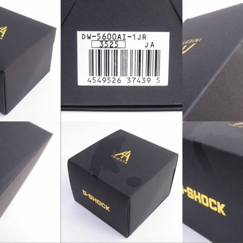 卡西歐 G-SHOCK DW-5600AI-1JR 安德烈斯·伊涅斯塔簽名款石英腕錶-7