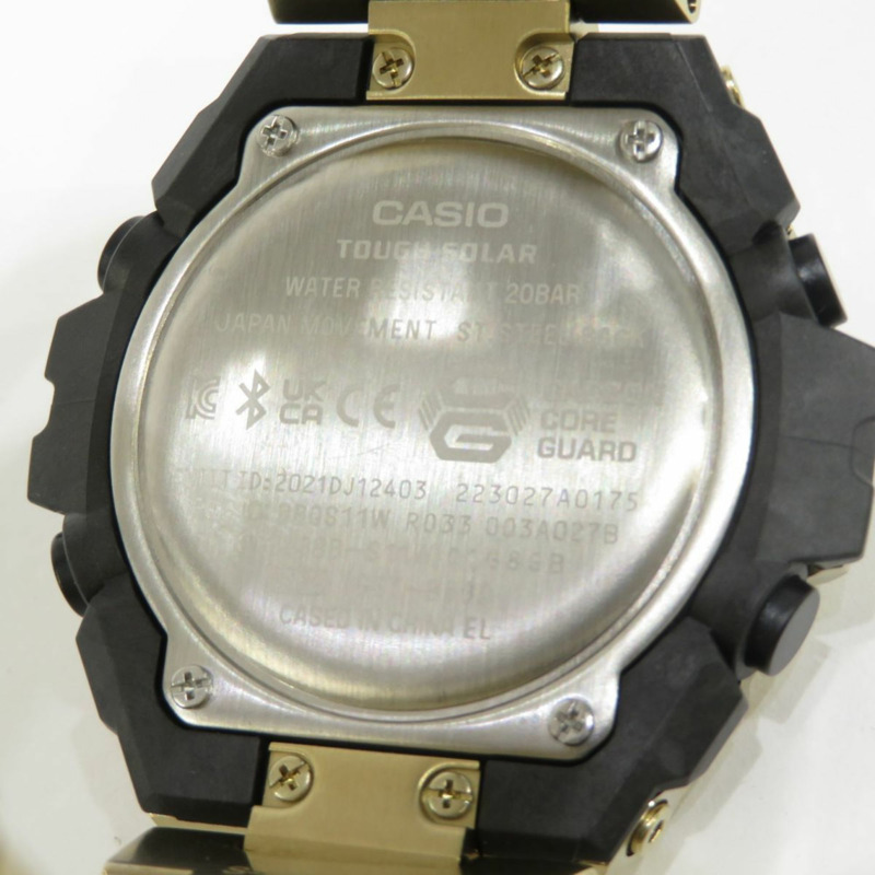 CASIO卡西歐G-SHOCK GST-B500GD-9AJF堅韌太陽能手錶-4