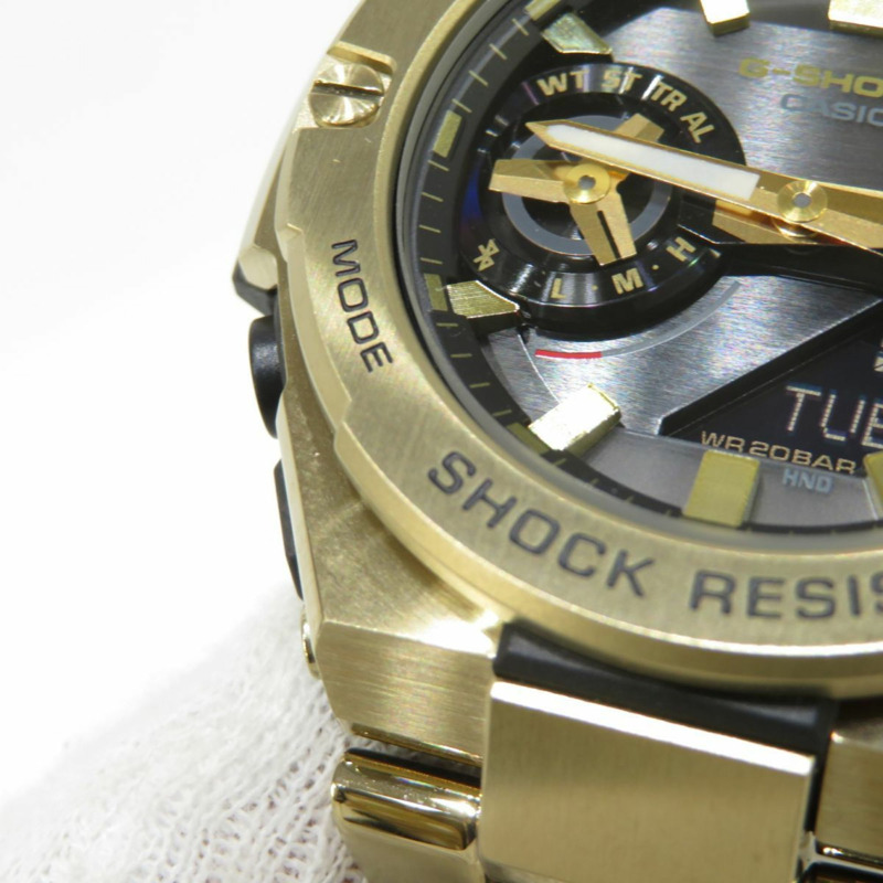 CASIO卡西歐G-SHOCK GST-B500GD-9AJF堅韌太陽能手錶-5