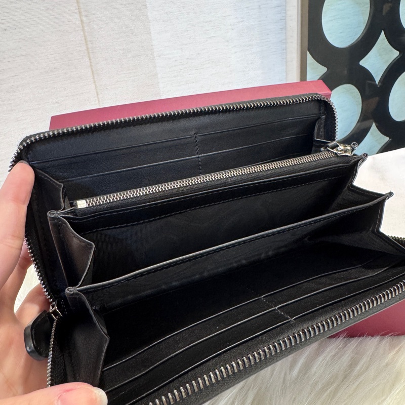 Gucci GG Emblem拉鍊長夾 新款❤️近全新-7