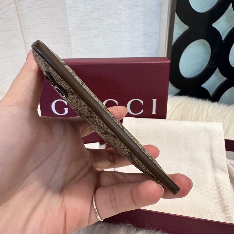 Gucci 雙色GG卡片夾 新款 近全新-3