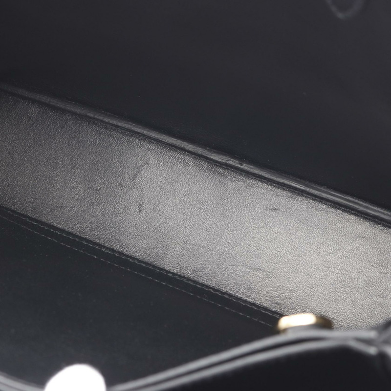 PRADA 中型雙扣皮帶單肩手提包 1BA4172CYSF0002 黑色皮革-4