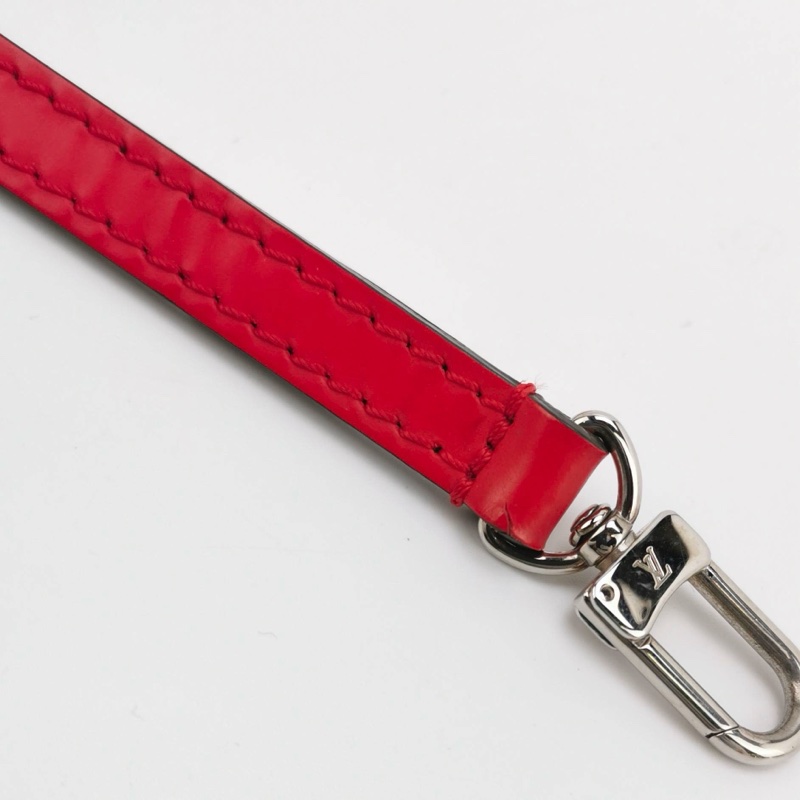 LV 路易威登 Marly 水波紋EPI 牛皮紅色手提包 肩背包 斜背包 底長26cm-16