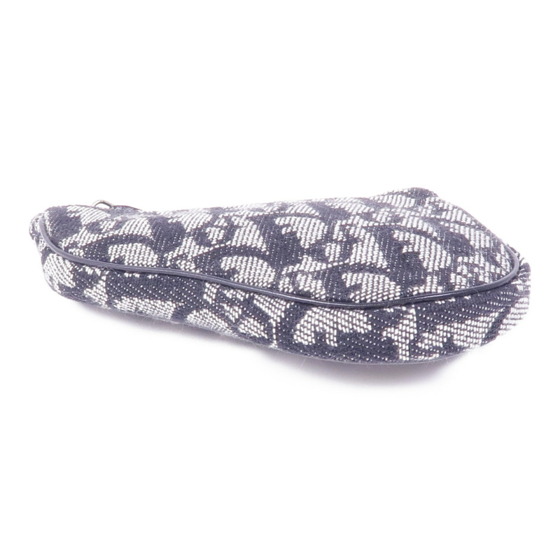 Dior 帆布Coin Case銀扣零錢包-5