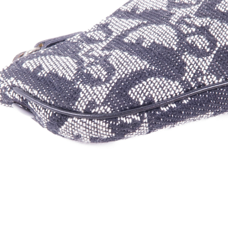 Dior 帆布Coin Case銀扣零錢包-7