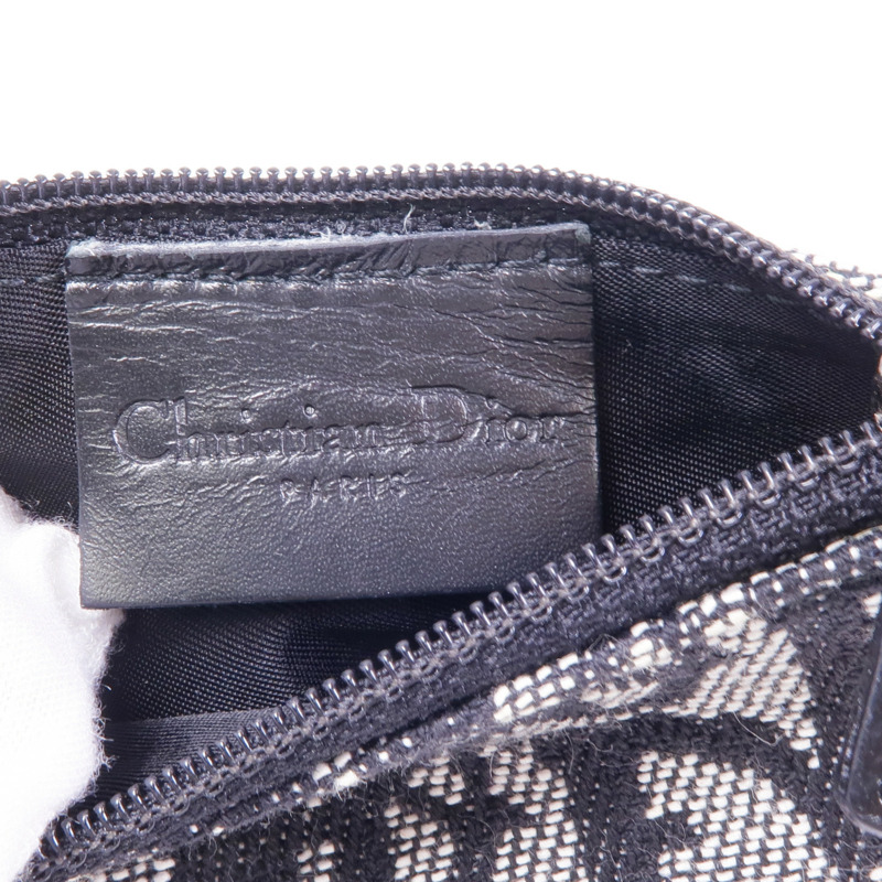 Dior 帆布Coin Case銀扣零錢包-12