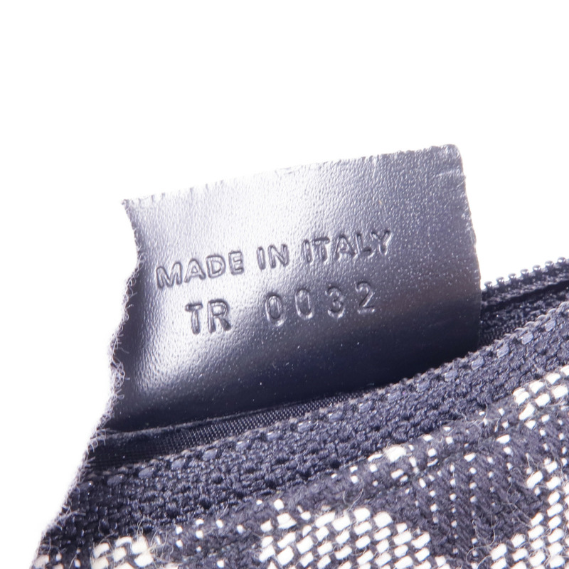 Dior 帆布Coin Case銀扣零錢包-13