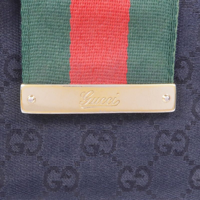 GUCCI 帆布Wallet金扣錢包-10