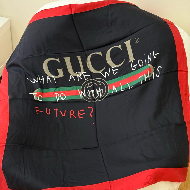Gucci 絲巾-0