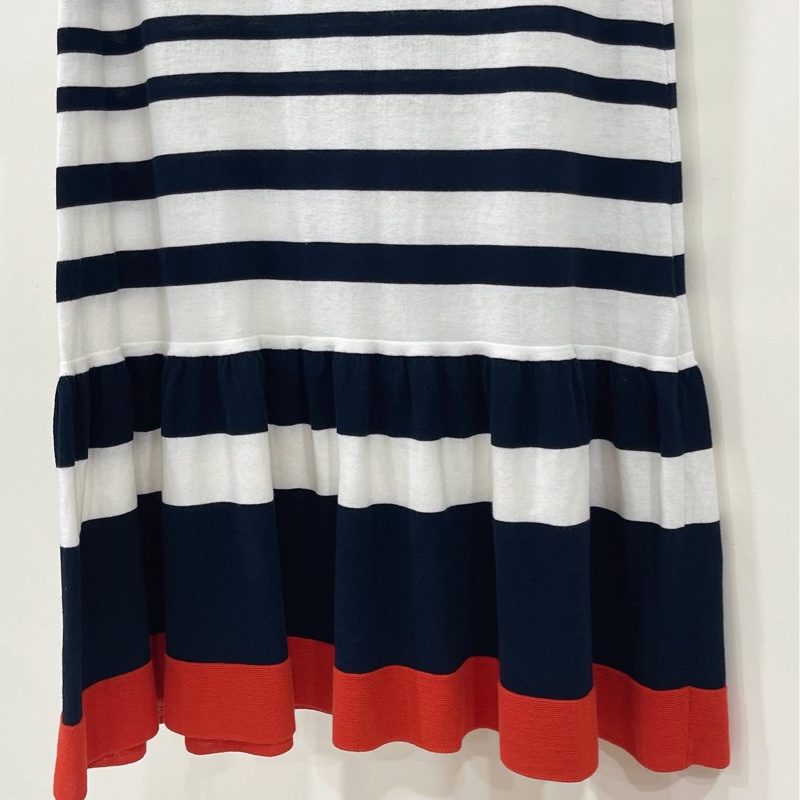 Burberry 藍標 肩扣橫條戰馬針織洋裝-5