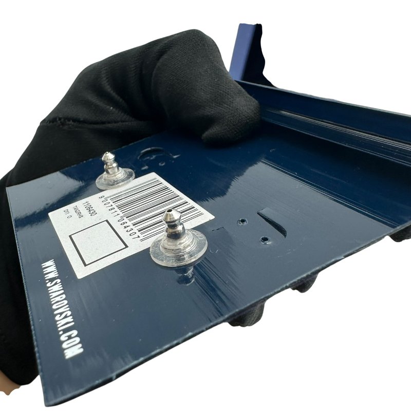 【美收精品】Swarovski 紫色鑽耳環 B-691【隔月月中將轉賣至日本 上架期限30天】-5