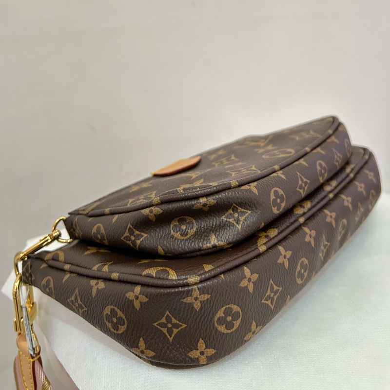 LV(M)粉背帶三合一麻將包-5