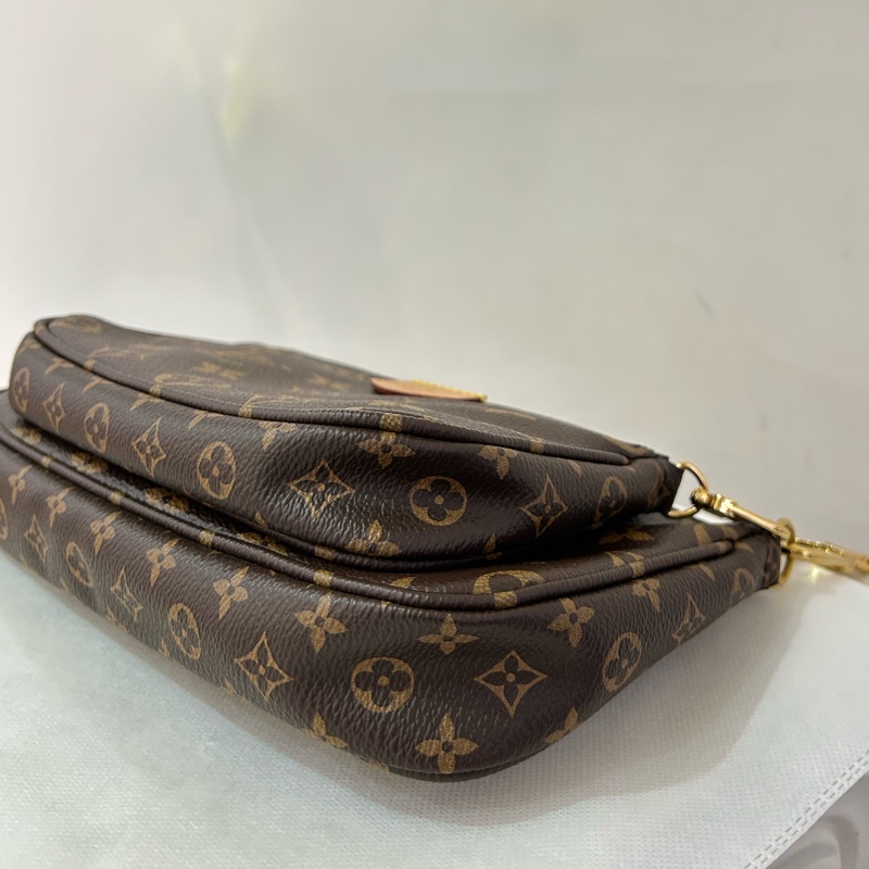 LV(M)粉背帶三合一麻將包-6