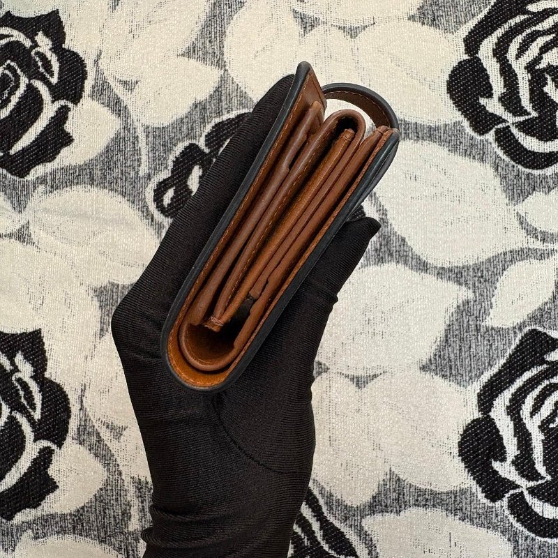 *SHIHNA名牌精品* CELINE 凱旋門老花短夾-3