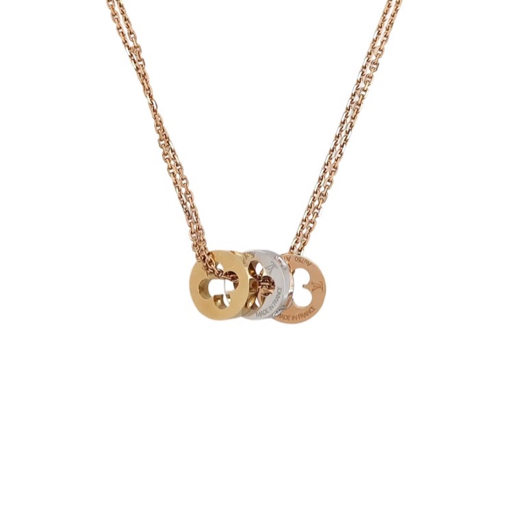 LV 三色环项链-6