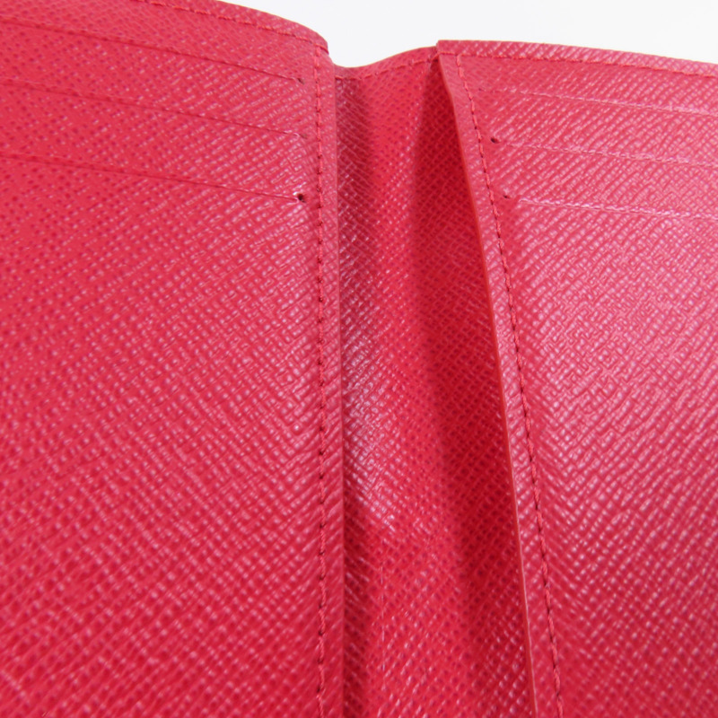 LOUIS VUITTON Damier Victorine Wallet金扣銀包-11