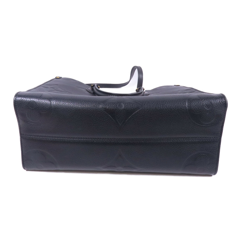 LOUIS VUITTON Monogram Empreinte On The Go MM金扣手挽肩背兩用袋-3