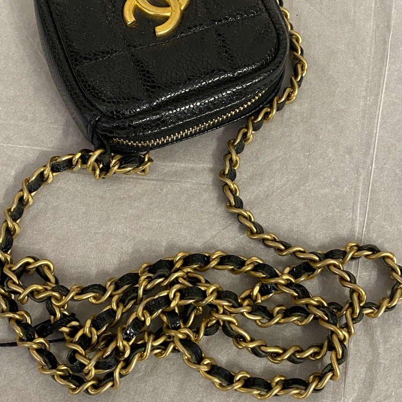 Chanel mini限量磚石斜跨包-2