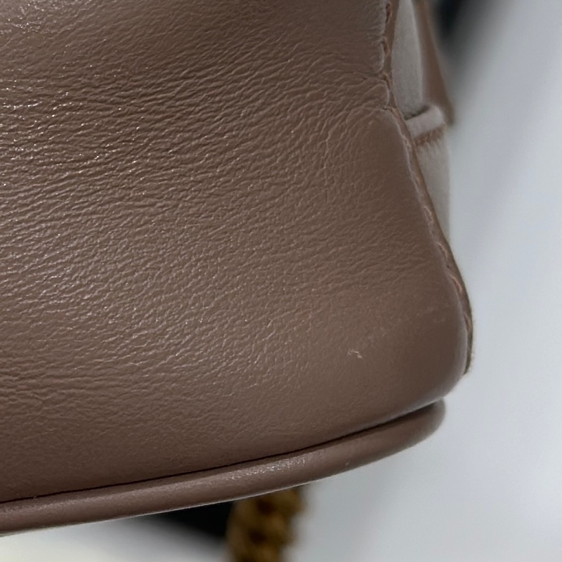 Gucci marmont 馬蒙 裸粉色 裸色 手機包 相機包 斜背包 肩背包 側背包 鍊條包-24