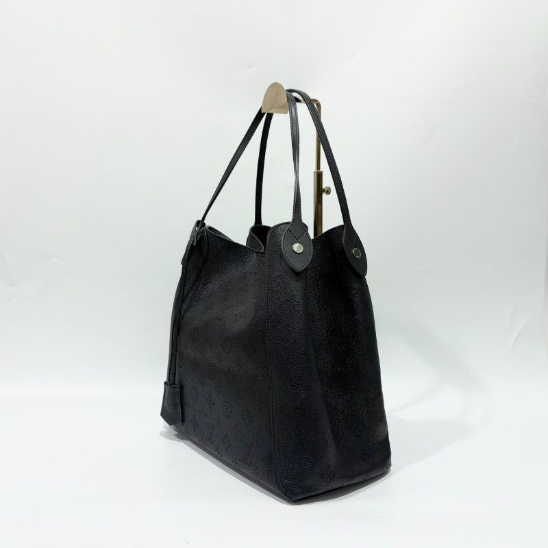 LV黑牛皮洞洞雷射HINA手提托特包MM M54354-3