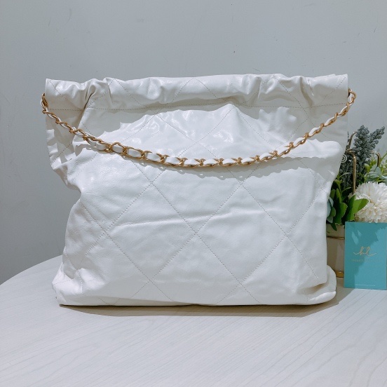 TK1797 CHANEL香奈兒中號子母垃圾袋 22 MEDIUM TOTE BAG CALFSKIN-1