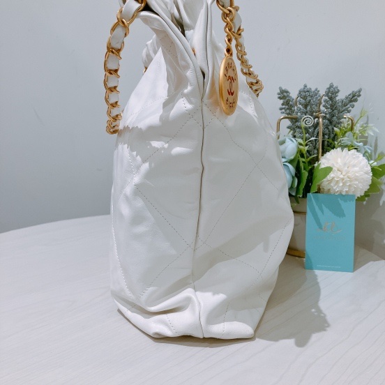 TK1797 CHANEL香奈兒中號子母垃圾袋 22 MEDIUM TOTE BAG CALFSKIN-3