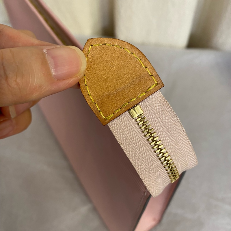 Louis Vuitton 水波紋 嫩粉色洗漱包-4