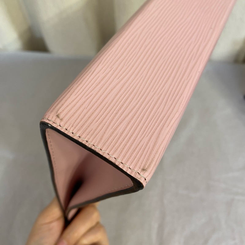 Louis Vuitton 水波紋 嫩粉色洗漱包-7