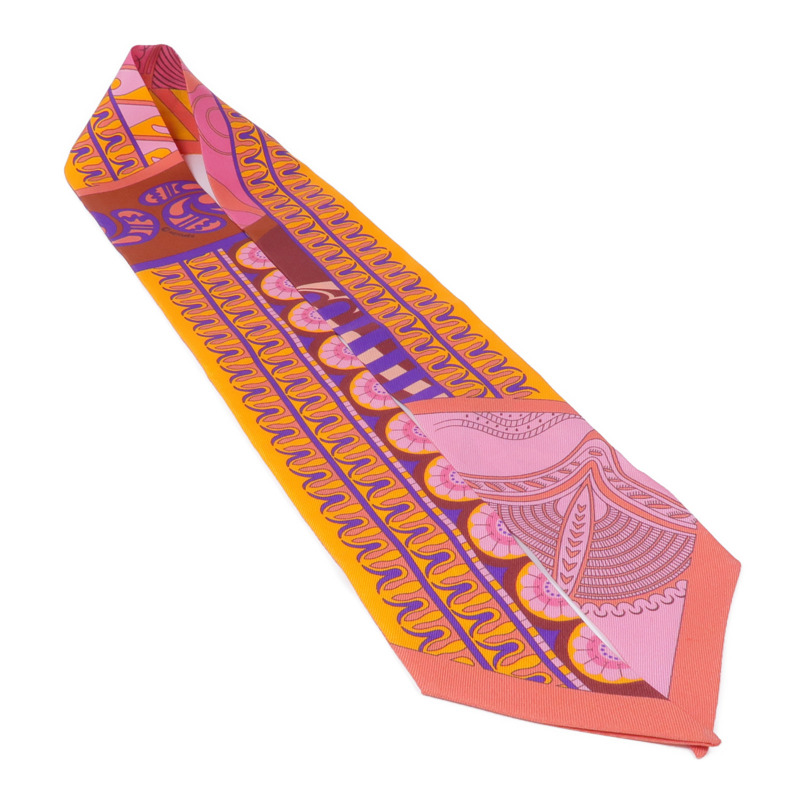 HERMES 【激減優惠】絲質Twilly絲巾-3