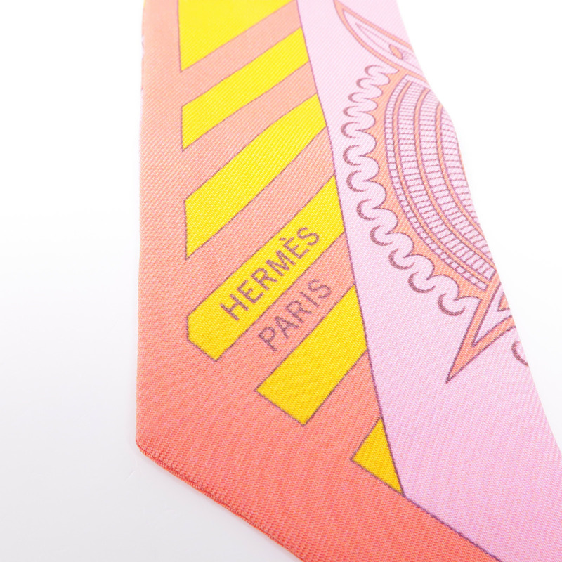 HERMES 【激減優惠】絲質Twilly絲巾-4