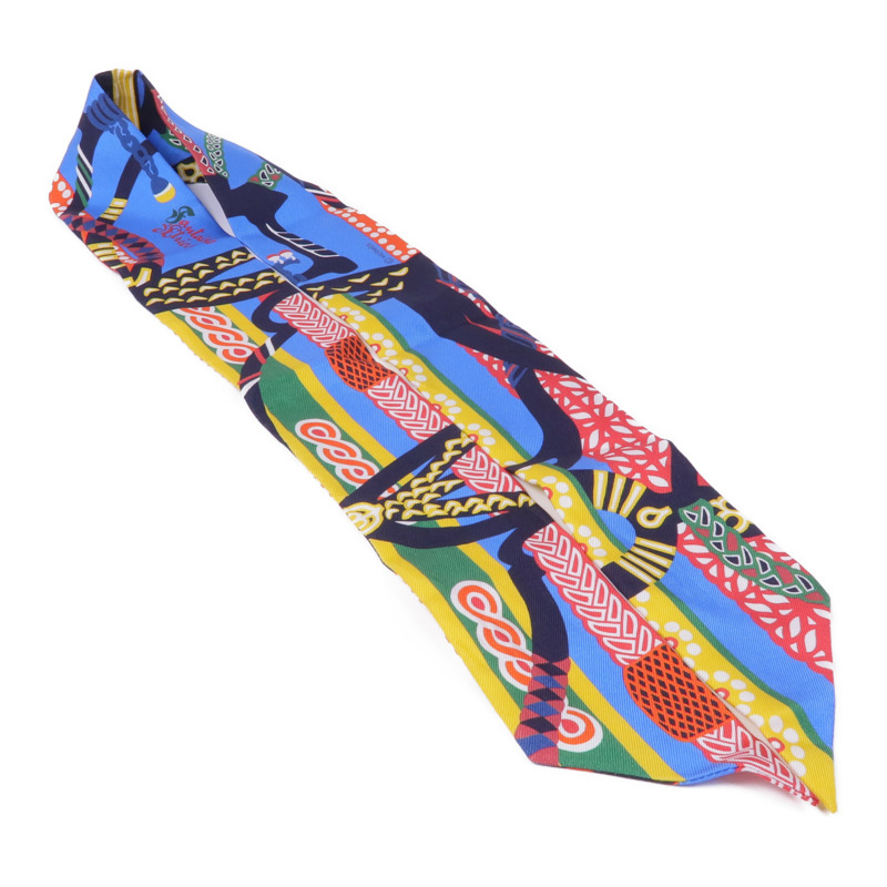 HERMES 絲質Twilly絲巾-3