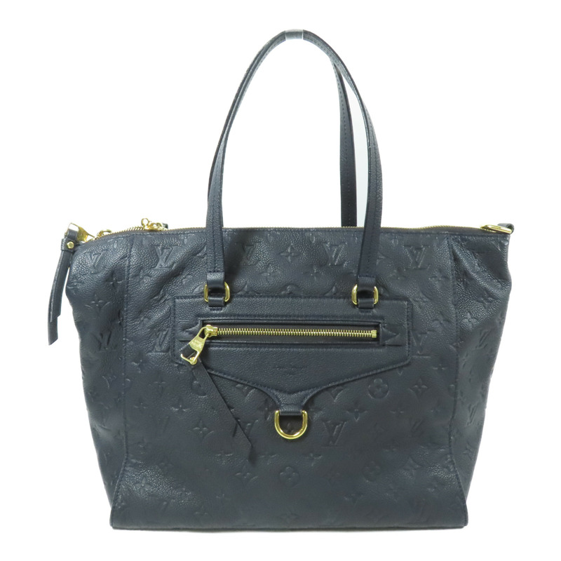 LOUIS VUITTON Monogram Empreinte Lumineuse PM金扣手挽肩背兩用袋-0