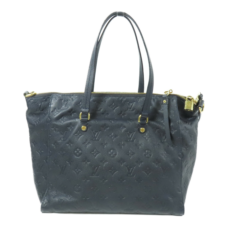 LOUIS VUITTON Monogram Empreinte Lumineuse PM金扣手挽肩背兩用袋-2