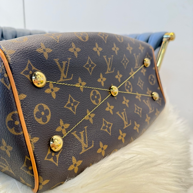 LV  Monogram Tivoli PM 老花水餃包-7