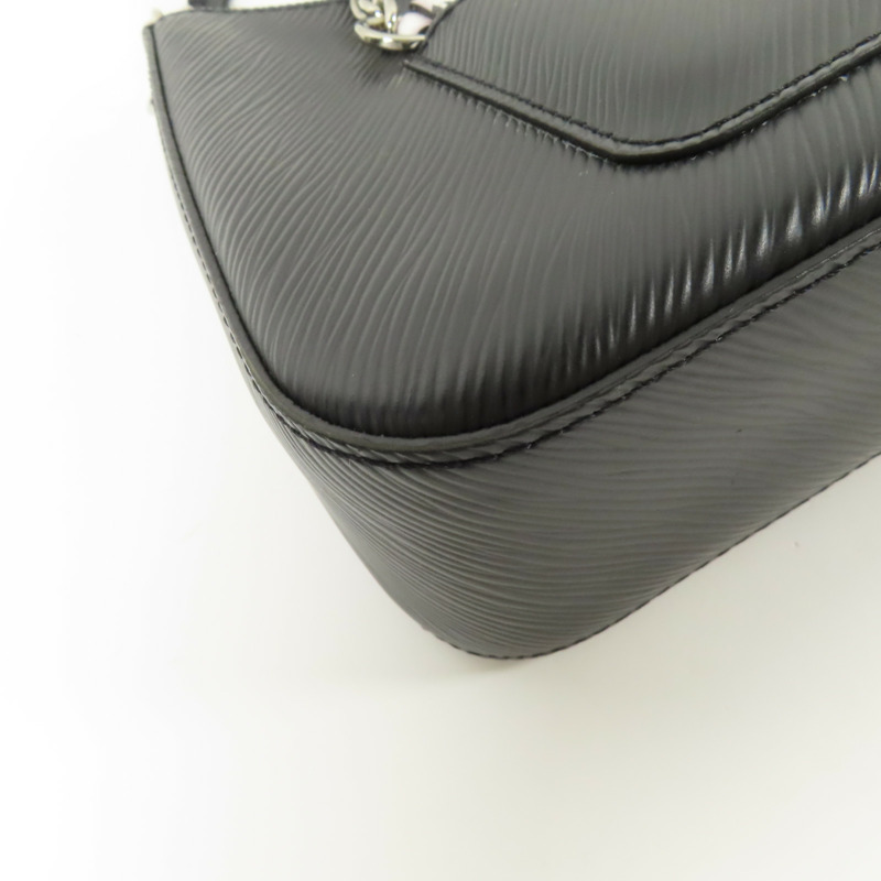 LOUIS VUITTON Epi Marelle銀扣手挽肩背兩用袋-5
