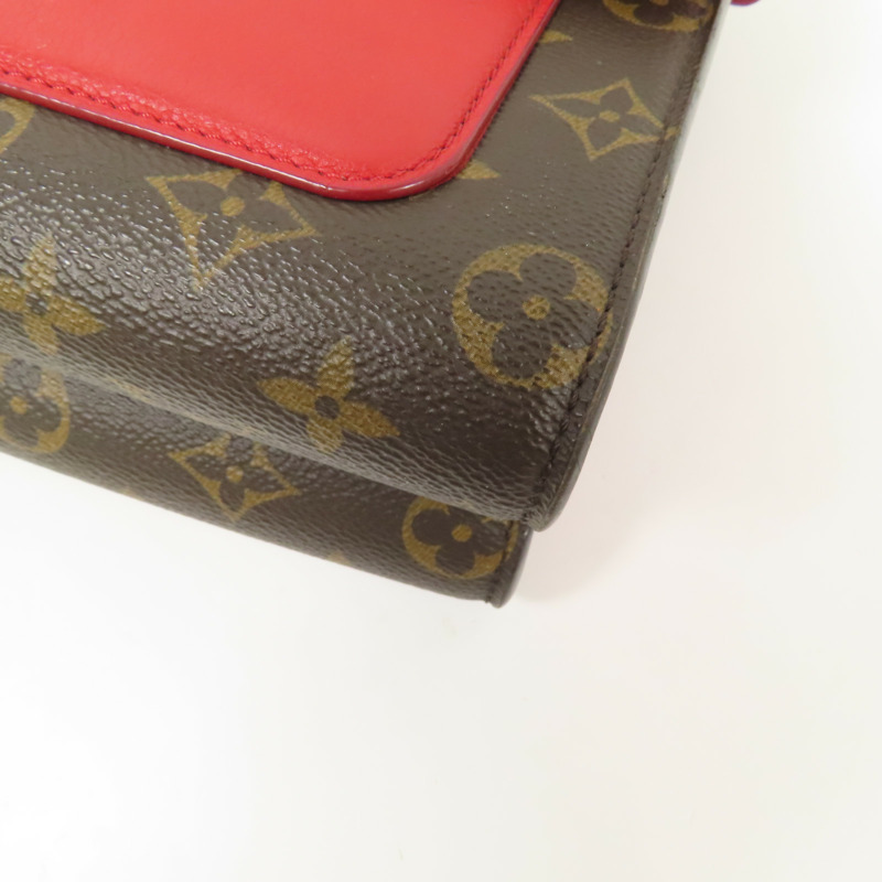 LOUIS VUITTON Monogram Victoire金扣鏈帶肩背袋-6