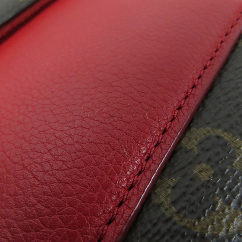 LOUIS VUITTON Monogram Victoire金扣鏈帶肩背袋-14