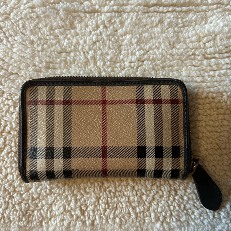 BURBERRY拉鍊短夾-6