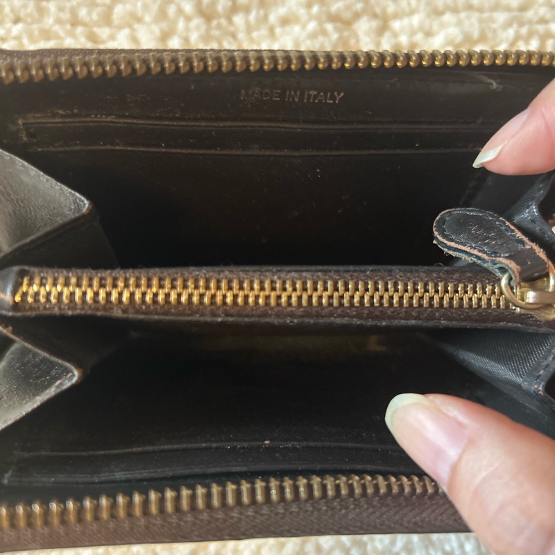 BURBERRY拉鍊短夾-9