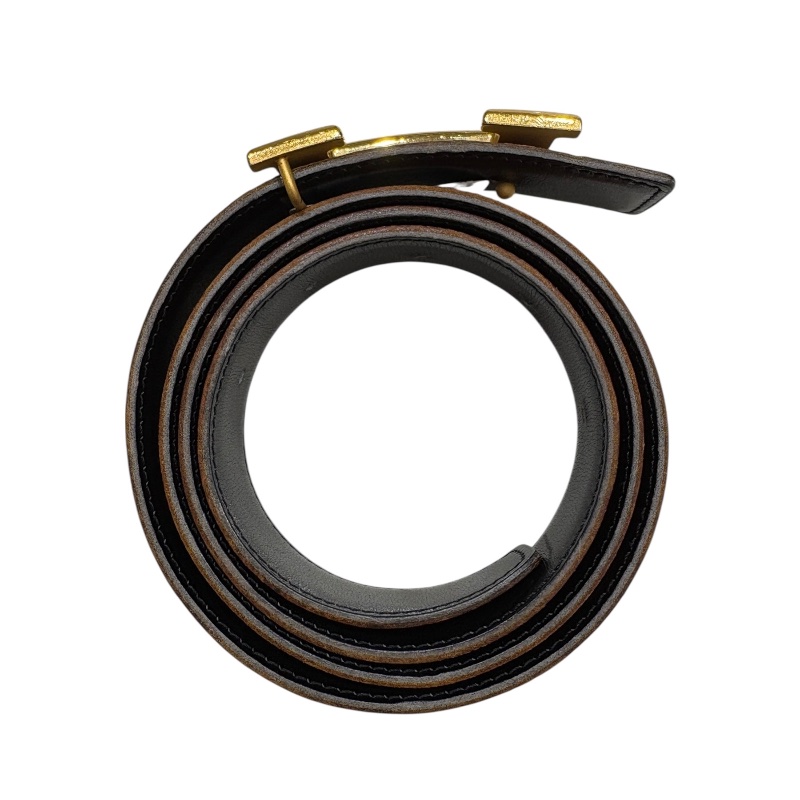 HERMES 愛馬仕 CONSTANCE H BELT 皮帶 EPSOM 金棕 金釦-2