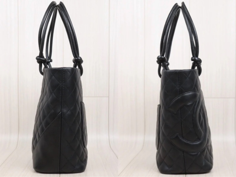 「JL精品代購」98新 香奈兒康鵬so black菜籃子mm-3